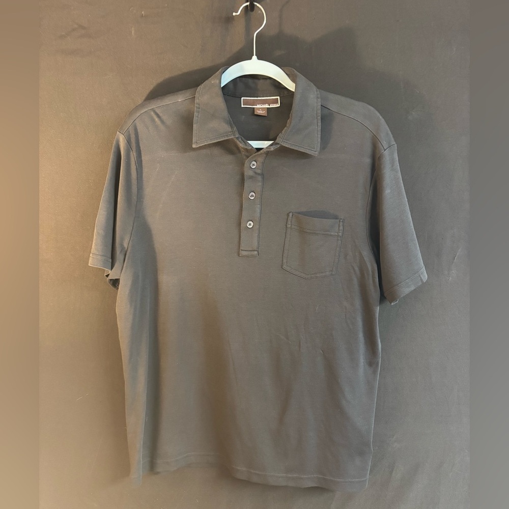 Michael Kors Men’s Black Polo Shirt large